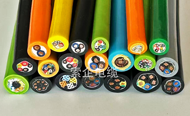 半导体加工设备专用高柔性拖链电缆